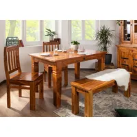 Massivmoebel24 Esstisch Akazie 180x90x76 honig lackiert OXFORD #0604
