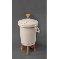 JUWEL JUWEL® BOKASHI Komposter „Sensei“ ca. Ø27/H57 cm, Weiß