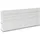 Profhome 653802 Sockelleiste Fußleiste Zierleiste Stuckleiste 2 m 200 cm x 2,5 cm x 16 cm Weiß