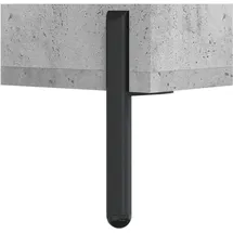 vidaXL Nachtschrank Grau Sonoma 40 x 40 x 50 cm Holzwerkstoff