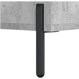 vidaXL Nachtschrank Grau Sonoma 40 x 40 x 50 cm Holzwerkstoff