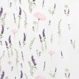 KAEPPEL Provence Floral Lila 135 x 200 cm + 80 x 80 cm