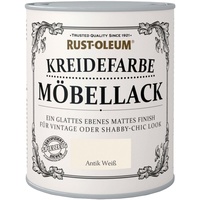 Rust Oleum Möbellack Kreidefarbe Antik Weiss Matt 750 ml