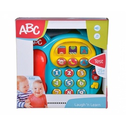 SIMBA Lernspielzeug Simba 104010016 - ABC Buntes Telefon