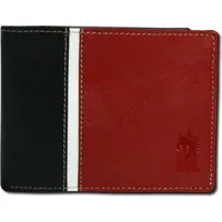 Drachenleder Herren 13x9,5x2,5cm schwarz OPT041R - Schwarz