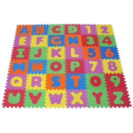 KNORRTOYS Puzzlematte Alphabet und Zahlen 21004