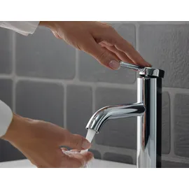 Duravit C.1 Einhandmischer Schwarz Matt