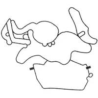 Elring Dichtung, Gehäusedeckel (Kurbelgehäuse)