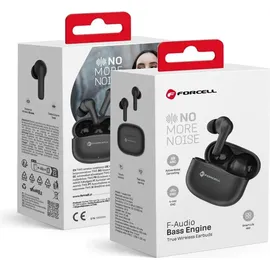 forcell TWS Bass Engine bluetooth kabelloser Kopfhörer TWS ANC + ENC + TUYA App Schwarz
