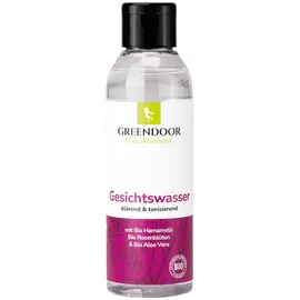Greendoor Naturkosmetik Greendoor Gesichtswasser Bio Rosenblüten-Hydrolat 150 ml