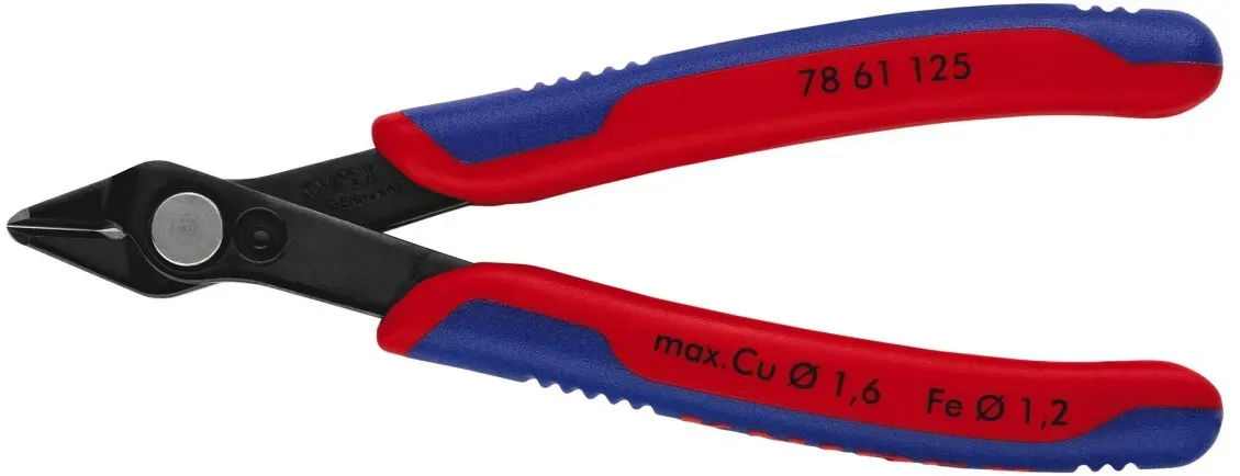 Knipex Elektronik-Super-Knipexs brün. isol. 125mm