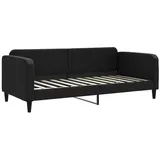 vidaXL Tagesbett Schwarz 90x200 cm Stoff1842561