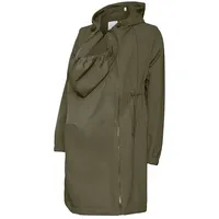 MAMA LICIOUS Mamalicious Nell Solid 3in1 Softshell Maternity Jacke - Ivy Green - S