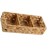 Alipis Aufbewahrungskorb Aus Stroh Körbe Aus Seegras Vorratskörbe Aufbewahrungsorganisator Weidenkorb Wäschekorb Besteckkorb Aus Weide Kosmetik Nachahmung Von Kürbisgras Einkaufskorb Büro