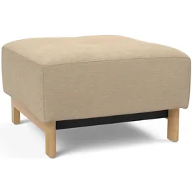 Innovation Living Polsterhocker 65 x 40 x 65 cm Braun