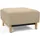 Innovation Living Polsterhocker 65 x 40 x 65 cm Braun