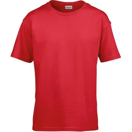 Gildan Kinder T-Shirt \64000B\" red S (110/116)"