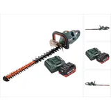 Metabo HS 18 LTX BL 65 Akku Heckenschere 18 V 60 cm Brushless + 1x Akku 8,0 Ah + Ladegerät