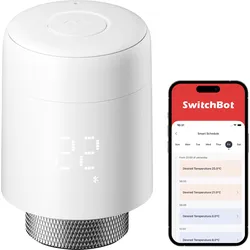 SwitchBot Heizkörperthermostat – Smartes Heizkörperthermostat, Matter-fähig