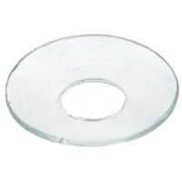 holfeuer crystal design Glas-Kerzenmanschette (Außen 40 mm, Innen 13 mm) für Pyramidenkerzen und Baumkerzen