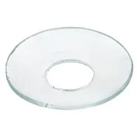 holfeuer crystal design Glas-Kerzenmanschette (Außen 40 mm, Innen 13 mm) für Pyramidenkerzen und Baumkerzen