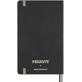 Moleskine Notizbuch Peanuts Gruppe ca. DIN A5 liniert, grau Hardcover 176 Seiten, 1 St.