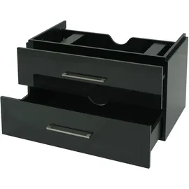 Mendler Waschbeckenunterschrank 90 cm 54 x 89 x 46 cm Schwarz