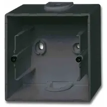 Busch-Jaeger Aufputzgehäuse 1-fach 1701-885 Schwarz Matt