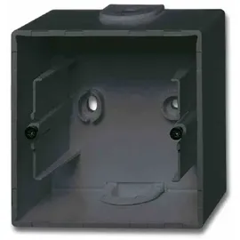 Busch-Jaeger Aufputzgehäuse 1-fach 1701-885 Schwarz Matt