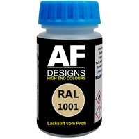Alex Flittner Designs Lackstift RAL 1001 BEIGE seidenmatt 50ml schnelltrocknend Acryl