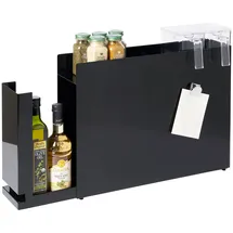 Yamazaki Gewürzregal Metall 50 x 36 x 12 cm Schwarz
