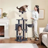 Yaheetech Kratzbaum 145 cm grau