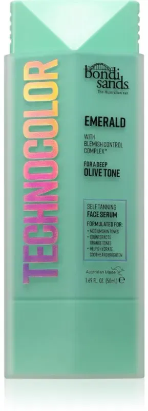 Bondi Sands Technocolor Emerald Selbstbräuner-Serum für das Gesicht 50 ml