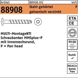 Heco MULTI-MONTI-plus P Dübel 7,5 x 60 50 Stück
