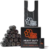 Tuff Pets Extra Stark Kotbeutel für Hunde mit Griffen | Hundekotbeutel Biologisch Abbaubar | Kotbeutel für Hunde Biologisch Abbaubar 50% dicker | Hundekotbeutel Maisstärke | 16 Rollen | 160 Beutel