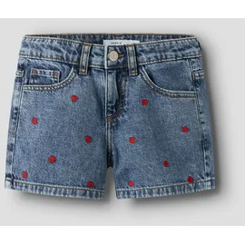 NAME IT Jeansshorts NAME IT "NKFBELLA REG DNM SHORTS 3674-BE NOOS", Mädchen, Gr.