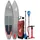 Fanatic Ray Air SLT 350,52 x 81 x 15 cm grau/rot
