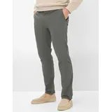 Brax Herren, Chino mit Paspeltasche Modell FABIO IN", OLIVE, dunkelgrün, Gr. 36/30