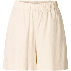 Base Level Curvy Relaxshorts Beige 46