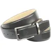 Ledergürtel ANTHONI CROWN, Damen, Gr. 85, grau, Leder, unifarben, Reptilienprägung, modisch,klassisch, Gürtel, Ein stilvoller Gürtel mit Reptilien-Prägung