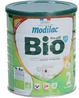 Modilac Bio lait 2ème âge Lait 800 g