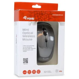 Equip Optische Mini Maus grau