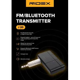 RIDEX Bluetooth Headset schwarz