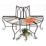 DanDiBo Ambiente Baumbank Ø 127 cm braun