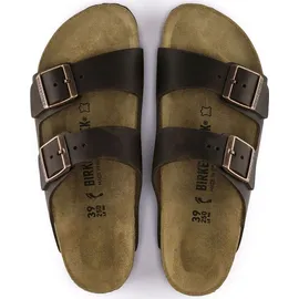 Birkenstock Arizona Nubukleder geölt schmal habana 45