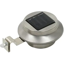 vidaXL Outdoor Solarleuchten 6 Stück LED Rund 12 cm Weiß