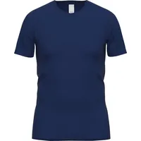 GÖTZBURG Unterhemd Herren-Thermo-Unterhemd, 1/2-Arm Interlock-Jersey Uni blau 8