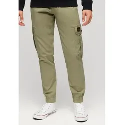 Superdry für Herren. M7011131A Maßgeschneiderte Cargohose Für Grün (32/34), Lässig, Baumwolle