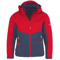 TROLLKIDS Kristiansand Jacke Bright Red/Mystic Blue 140