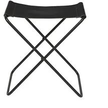 Broste Copenhagen Klapphocker Nola Schwarz